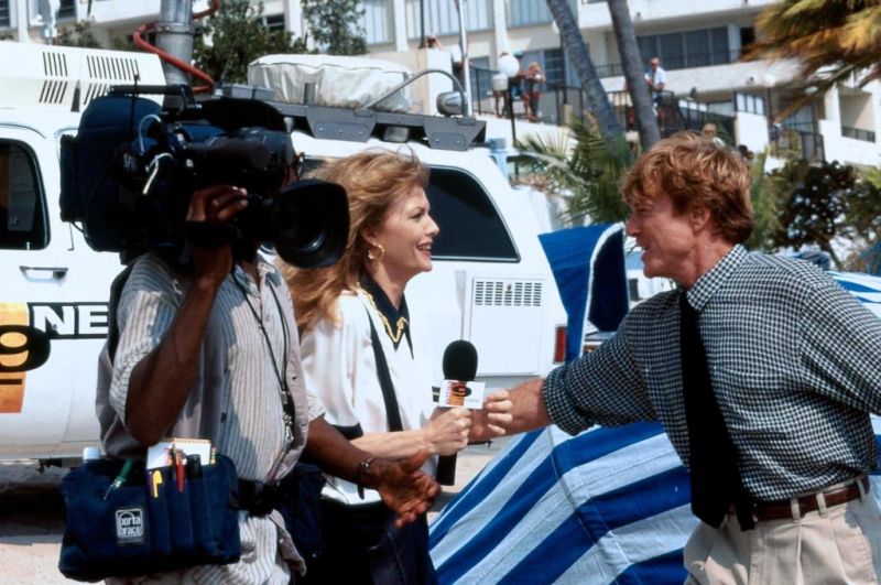 Up Close and Personal Field Broadcast Jouranlist